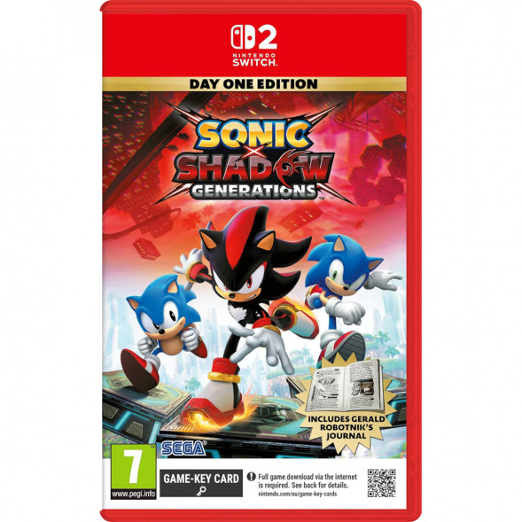 Игра Sonic x Shadow Generations. Day One Edition [Nintendo Switch 2, русские субтитры] в Челябинске