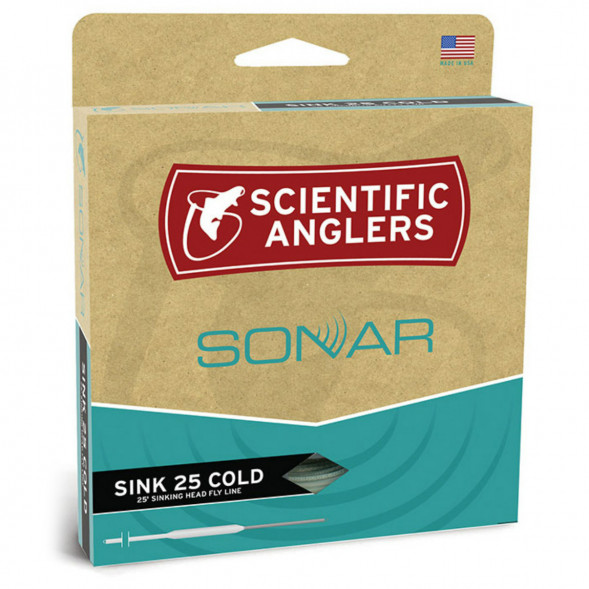 Рыболовная леска Scientific Anglers Sonar WF-200-S Sink 25 Cold 121484 в Челябинске