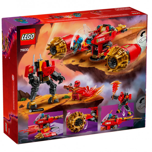 Конструктор LEGO Ninjago 71830 Боевой робот Кая «Всадник бури» в Челябинске