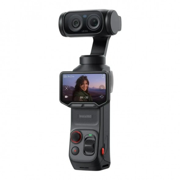 Экшн-камера Insta360 Luna Ultra Fill Light Bundle, Cosmic Black в Челябинске