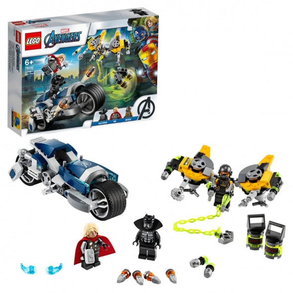 Конструктор LEGO Super Heroes 76142 Мстители Атака на спортбайке в Челябинске