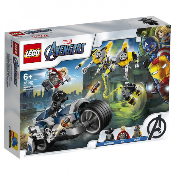 Конструктор LEGO Super Heroes 76142 Мстители Атака на спортбайке в Челябинске