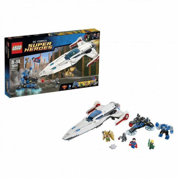 Конструктор LEGO Super Heroes 76028 Вторжение Дарксайда в Челябинске