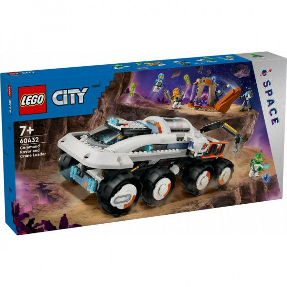 Конструктор LEGO City 60432 Командный вездеход и кран-погрузчик в Челябинске