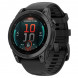 Умные часы Garmin Fenix E 47мм Amoled Slate Grey Steel с чёрным силиконовым ремешком 010-03025-01 в Челябинске
