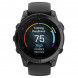 Умные часы Garmin Fenix E 47мм Amoled Slate Grey Steel с чёрным силиконовым ремешком 010-03025-01 в Челябинске