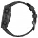 Умные часы Garmin Fenix E 47мм Amoled Slate Grey Steel с чёрным силиконовым ремешком 010-03025-01 в Челябинске