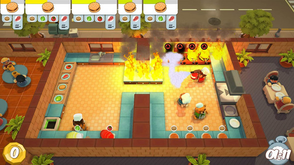 Игра Overcooked &amp;amp; Overcooked 2 [Nintendo Switch, английская версия] в Челябинске