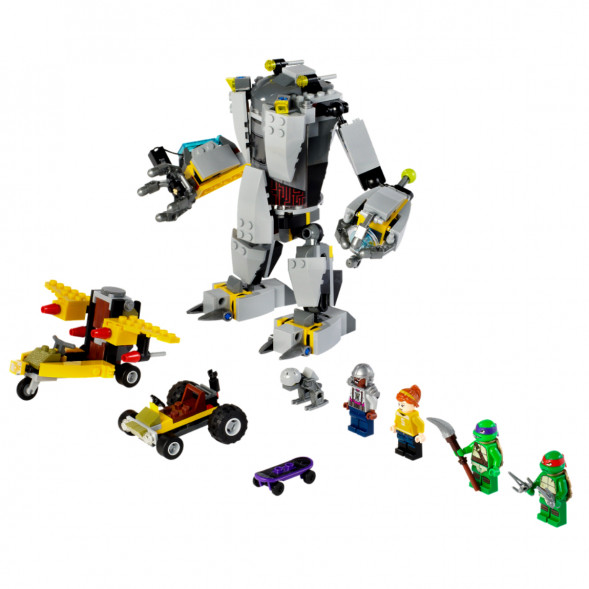 Конструктор LEGO Teenage Mutant Ninja Turtle 79105 Нападение робота Бакстера в Челябинске
