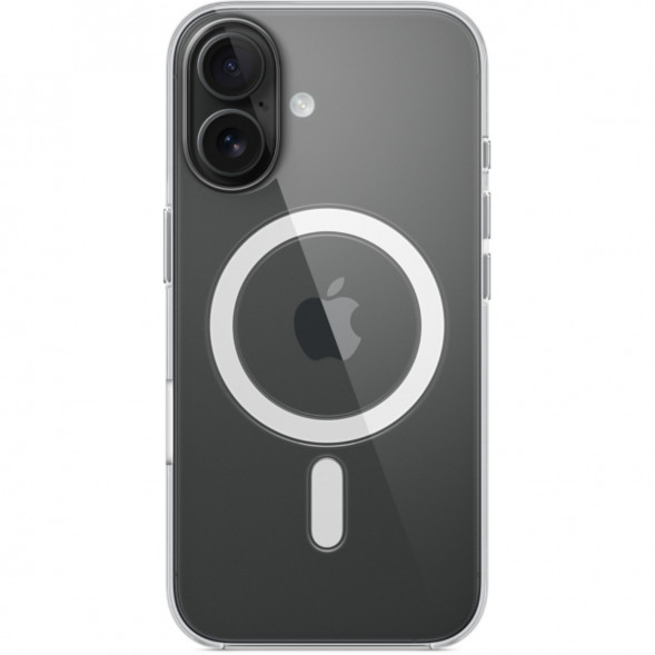 Чехол Apple Clear Case with MagSafe для iPhone 16, прозрачный (MA6A4ZM/A) в Челябинске
