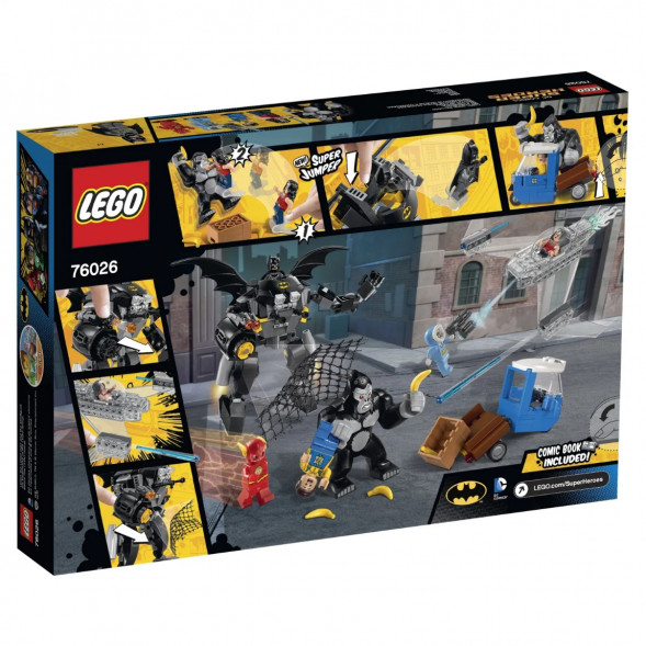 Конструктор LEGO Super Heroes 76026 Горилла Гродд сходит с ума в Челябинске