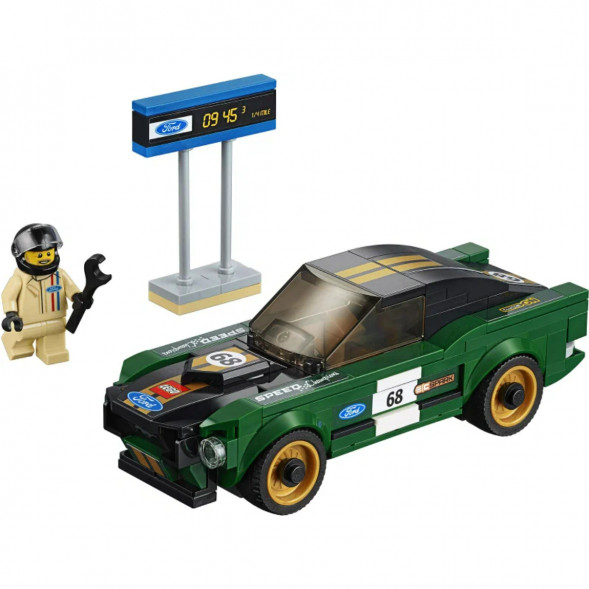 Конструктор LEGO Speed Champions 75884 1968 Ford Mustang Fastback в Челябинске