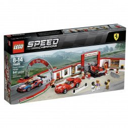 Конструктор LEGO Speed Champions 75889 Гараж Ferrari