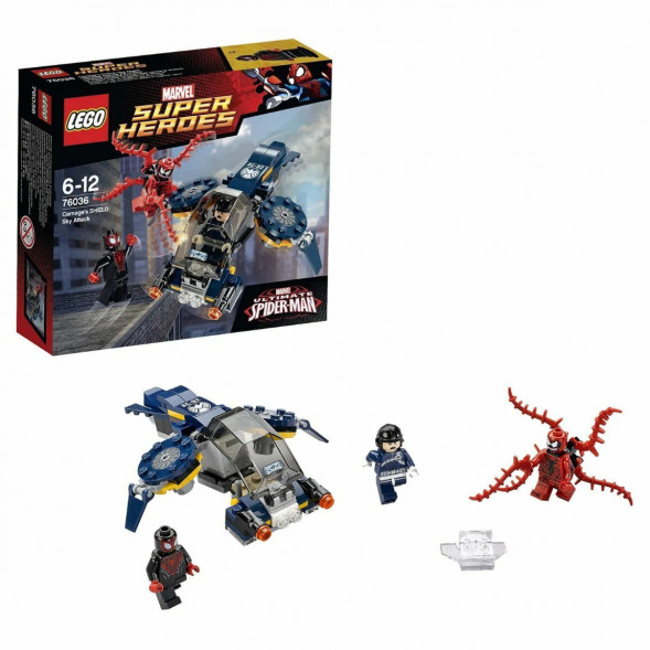 Конструктор LEGO Super Heroes 76036 Воздушная атака Карнажа в Челябинске
