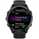 Умные часы Garmin Forerunner 970 Carbon Gray DLC Titanium ремешок Black/Translucent Whitestone 010-02969-10 в Челябинске