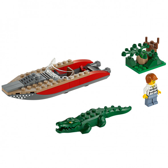 Конструктор LEGO City 60067 Погоня на полицейском вертолёте в Челябинске