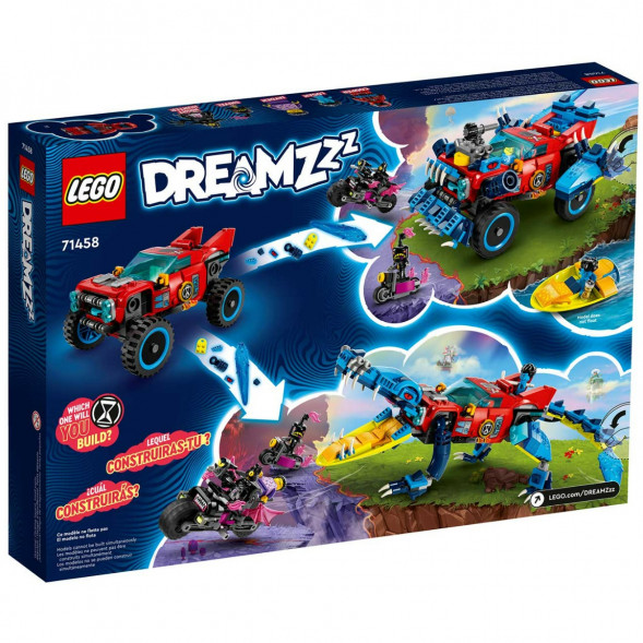Конструктор LEGO DREAMZzz 71458 Автомобиль-крокодил в Челябинске