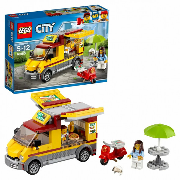 Конструктор LEGO City Great Vehicles 60150 Фургон-пиццерия в Челябинске
