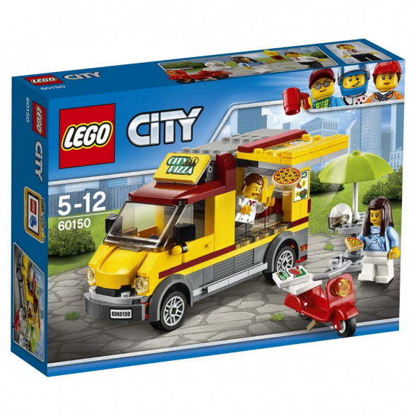 Конструктор LEGO City Great Vehicles 60150 Фургон-пиццерия в Челябинске