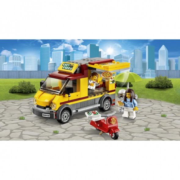 Конструктор LEGO City Great Vehicles 60150 Фургон-пиццерия в Челябинске