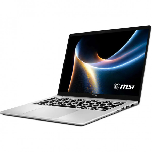 Ноутбук MSI Modern 14S AI+ G3MG-010XRU (14&amp;quot;, OLED, Intel Core Ultra 7 355 2.3ГГц, 8 ядер, 16ГБ DDR5, 512ГБ SSD, Intel Graphics, без ОС), серебристый в Челябинске