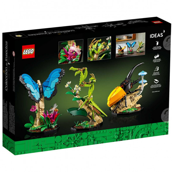 Конструктор LEGO Ideas 21342 Коллекция насекомых в Челябинске