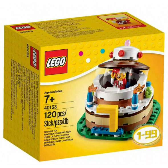 Конструктор LEGO Seasonal 40153 Торт на День Рождения в Челябинске