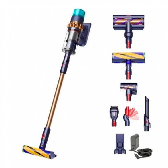 Пылесос Dyson Gen5 Detect Absolute SV23 EU, темно-синий/медный в Челябинске