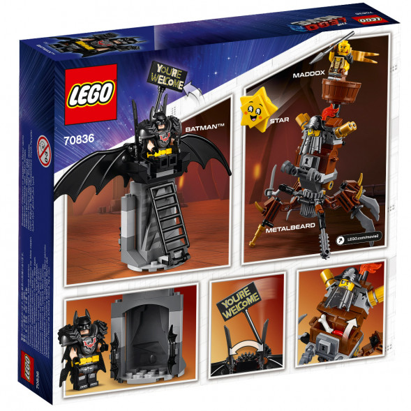 Конструктор LEGO Movie 70836 Боевой Бэтмен и Железная борода  в Челябинске