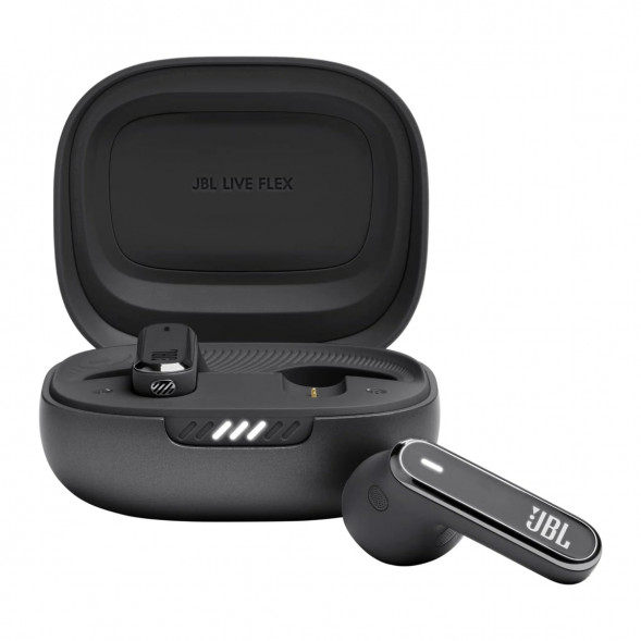 Беспроводные наушники JBL Live Flex, Black в Челябинске