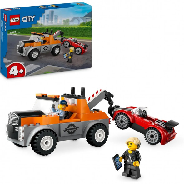 Конструктор LEGO City 60435 Ремонт эвакуаторов и спортивных автомобилей в Челябинске