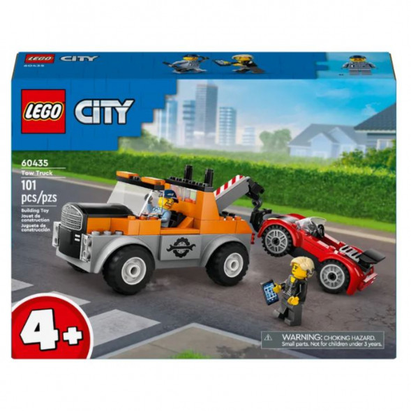Конструктор LEGO City 60435 Ремонт эвакуаторов и спортивных автомобилей в Челябинске