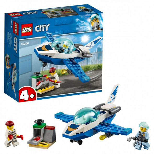 Конструктор LEGO City Police 60206 Воздушная полиция: патрульный самолет в Челябинске