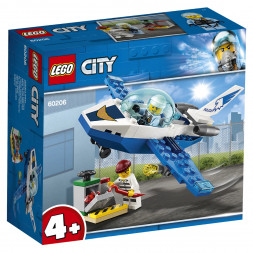 Конструктор LEGO City Police 60206 Воздушная полиция: патрульный самолет