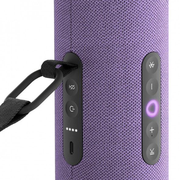 Умная портативная колонка Яндекс Станция Стрит с Алисой, фиолетовый в Челябинске