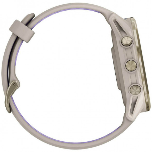 Умные часы Garmin Forerunner 970 Soft Gold Titanium/French Gray Translucent Indigo Band 010-02969-12 в Челябинске