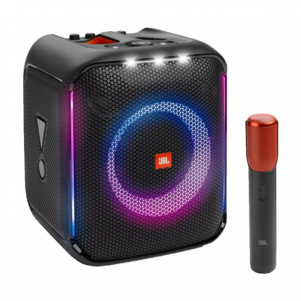 Портативная акустика JBL Partybox Encore + микрофон, черный в Челябинске