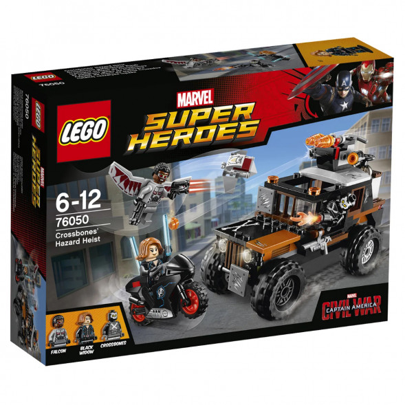 Конструктор LEGO Super Heroes 76050 Опасное ограбление в Челябинске