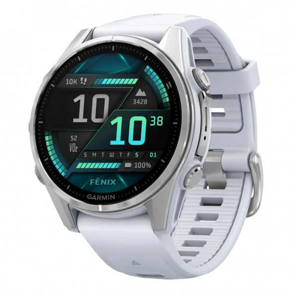 Умные часы Garmin Fenix 8, 43 mm, Whitestone 010-02903-00 в Челябинске