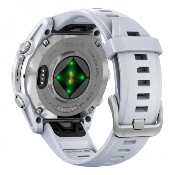 Умные часы Garmin Fenix 8, 43 mm, Whitestone 010-02903-00 в Челябинске