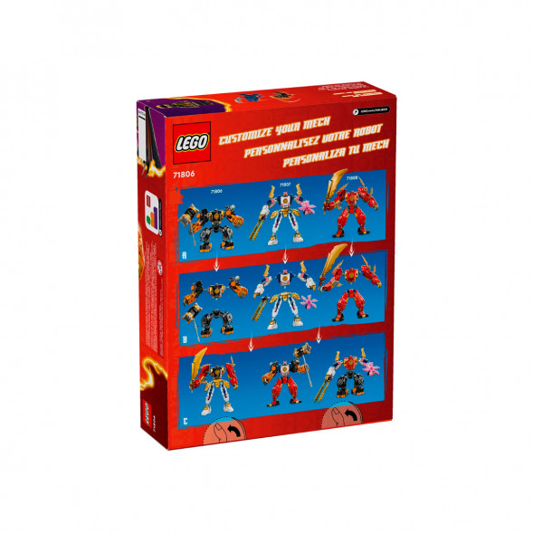 Конструктор LEGO Ninjago 71806 Элементальный земной робот Коула в Челябинске