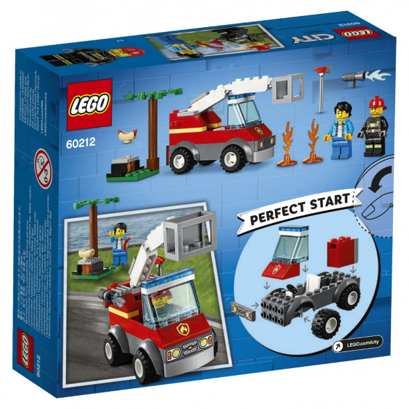 Конструктор LEGO City Fire 60212 Пожар на пикнике в Челябинске