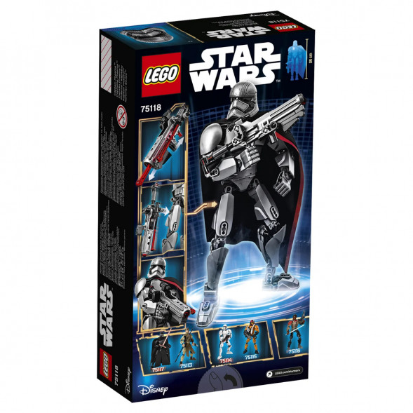 Конструктор LEGO Star Wars 75118 Капитан Фазма в Челябинске