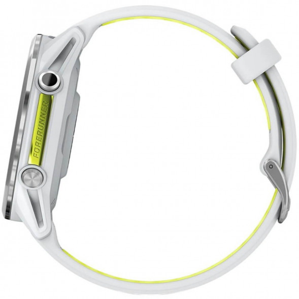Умные часы Garmin Forerunner 970 Titanium Whitestone/Translucent Amp Yellow Band 010-02969-11 в Челябинске