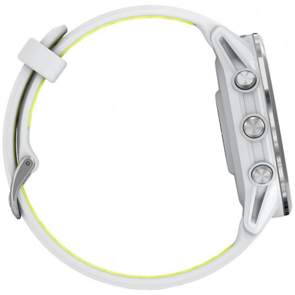 Умные часы Garmin Forerunner 970 Titanium Whitestone/Translucent Amp Yellow Band 010-02969-11 в Челябинске