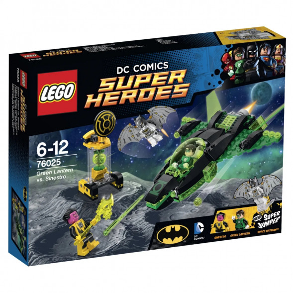 Конструктор LEGO Super Heroes 76025 Зеленый Фонарь против Синестро в Челябинске