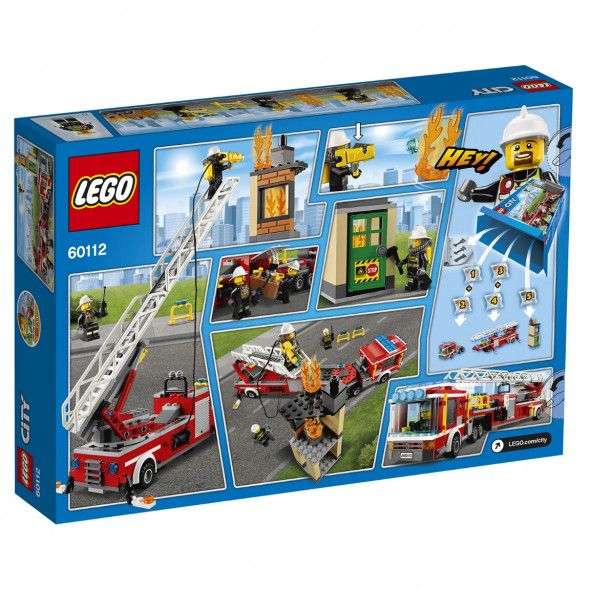 Конструктор LEGO City Fire 60112 Пожарная машина в Челябинске