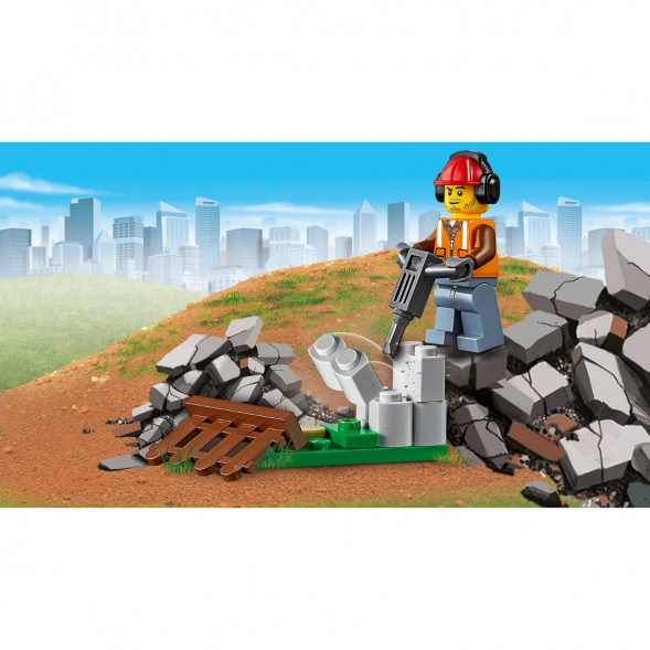 Конструктор LEGO City Great Vehicles 60219 Строительный погрузчик в Челябинске