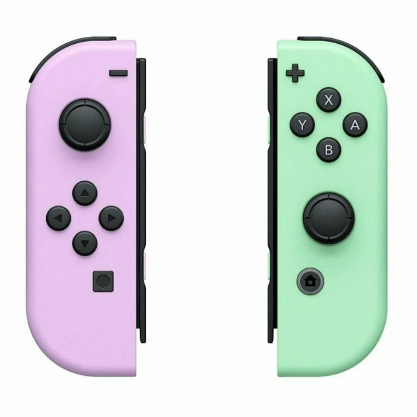 Геймпад Nintendo Switch Joy-Con controllers Duo, пастельный пурпурный / пастельный зеленый в Челябинске