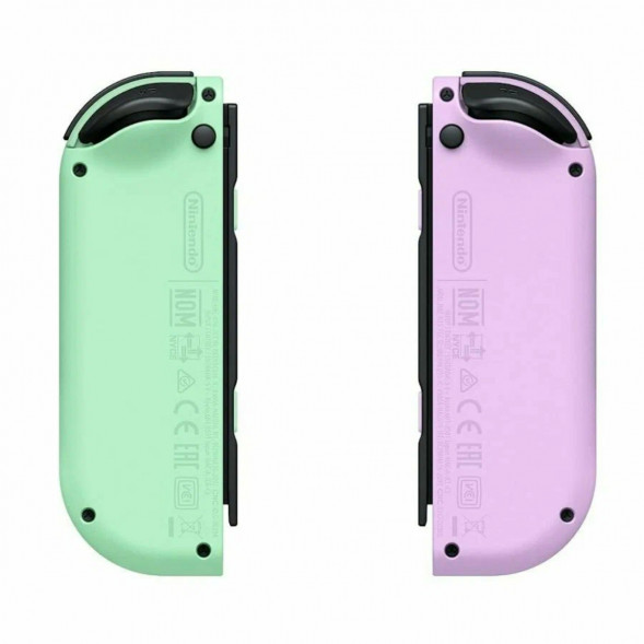 Геймпад Nintendo Switch Joy-Con controllers Duo, пастельный пурпурный / пастельный зеленый в Челябинске